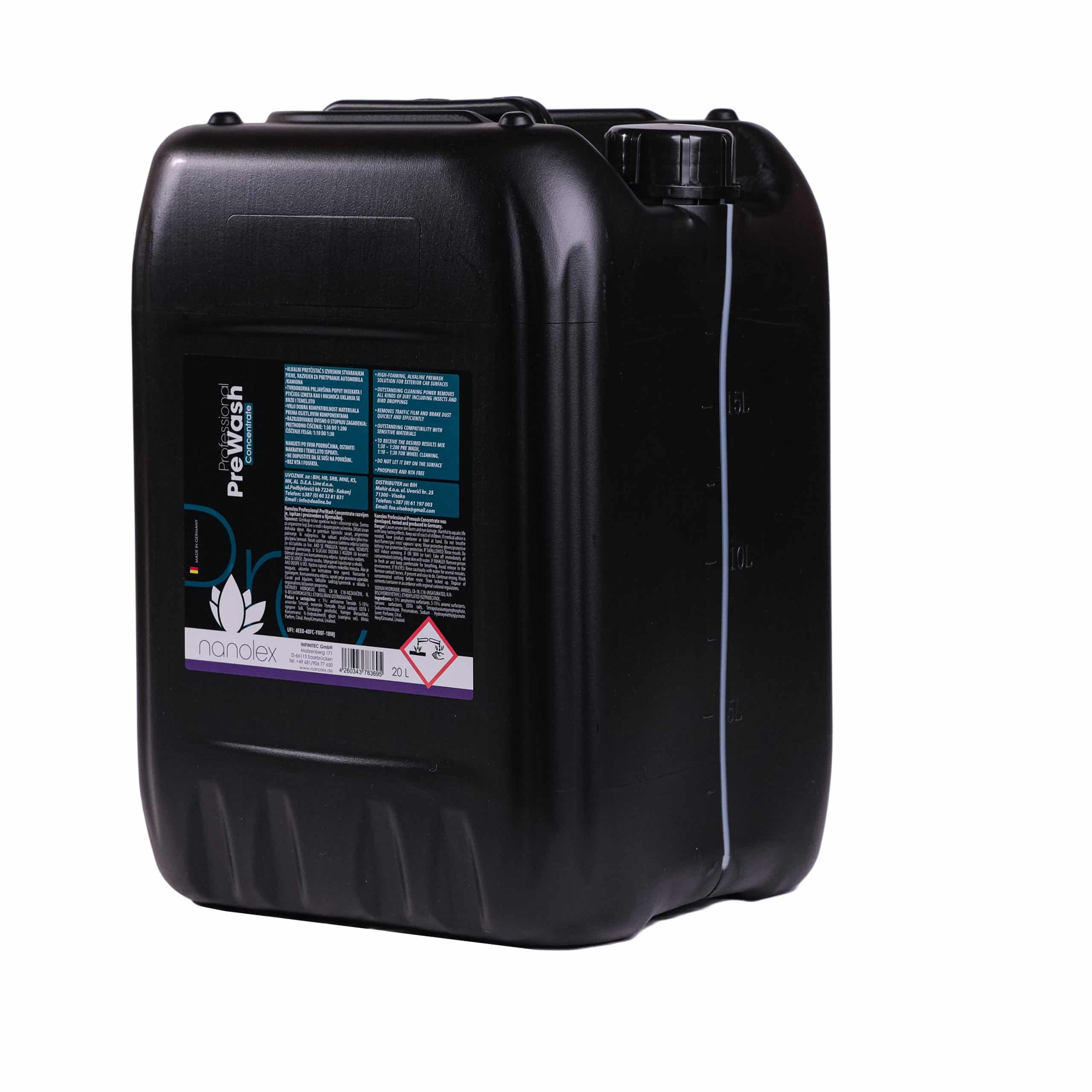 Šampon za pranje/pretpranje PreWash Concentrate 20L - Image 2